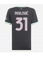 AC Milan Strahinja Pavlovic #31 Zenski Rezervni Dres 2024-25 Kratak Rukavima